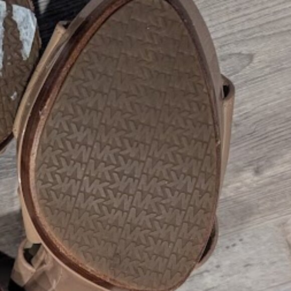 Michael Kors Carla leather platform sandal – Size 8 - Picture 7 of 9